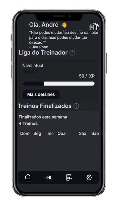 Elite Trainer — Plano de Treino